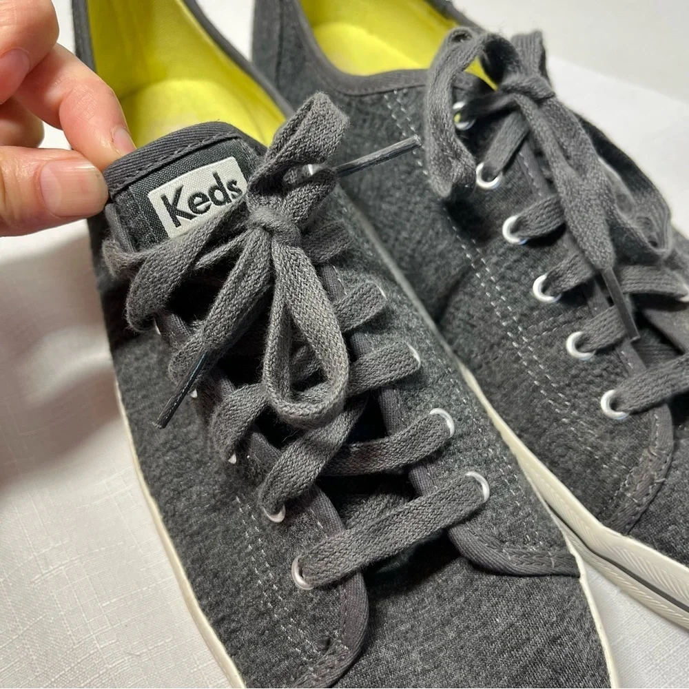 Keds Gray Sneakers. Size 11. Classic and comfortable. Perfect for spring! - Picture 5 of 12